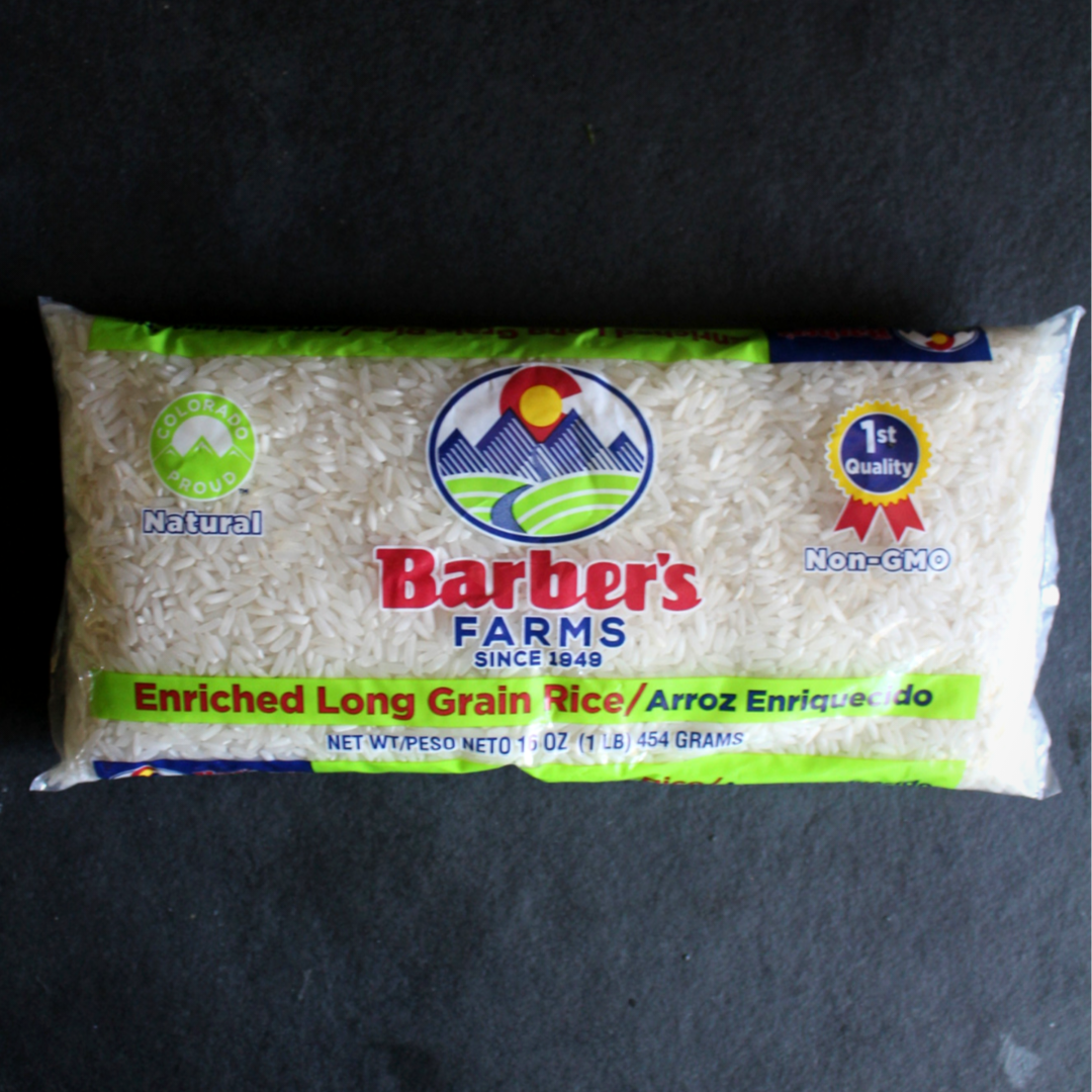 Colorado Long Grain Rice – Barber's Farms